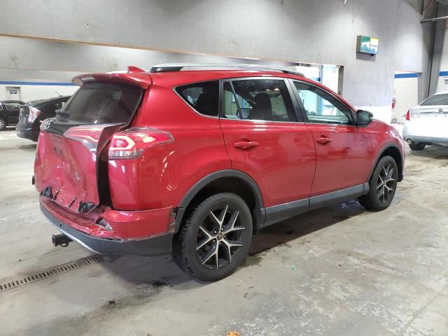  TOYOTA RAV4 2017 Красный