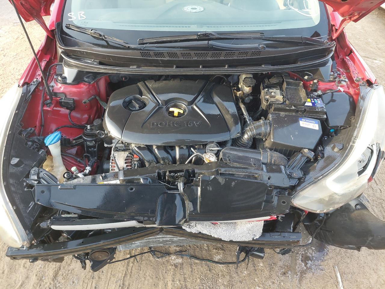 KMHDG41E6FU312769 - 2015 Hyundai Elantra - #86931774