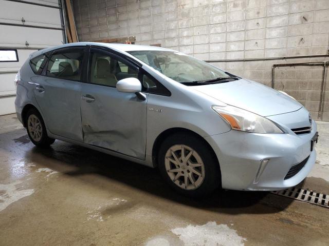  TOYOTA PRIUS 2012 Синий