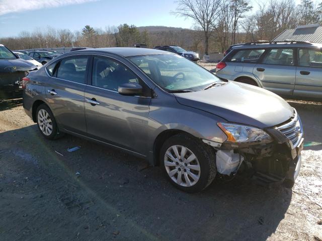 Sedans NISSAN SENTRA 2015 Srebrny