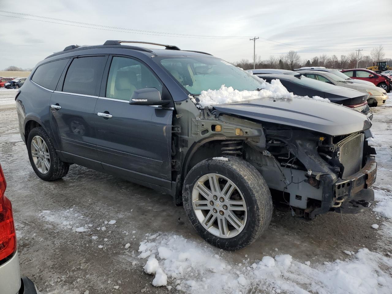 VIN 1GNKRGKD5EJ187753 2014 CHEVROLET TRAVERSE no.4