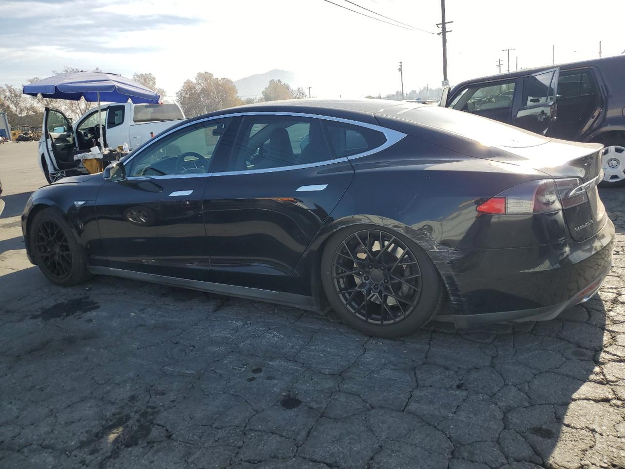 VIN 5YJSA1DN9DFP05548 2013 TESLA MODEL S no.2