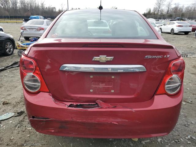  CHEVROLET SONIC 2015 Czerwony