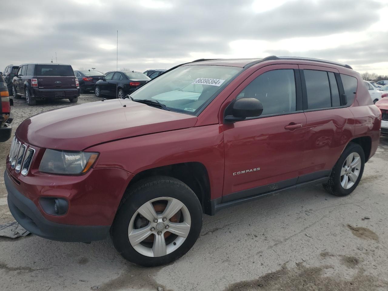 VIN 1C4NJDBB7ED841368 2014 JEEP COMPASS no.1