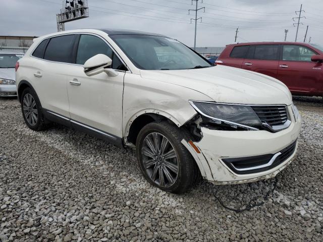  LINCOLN MKX 2016 Белы