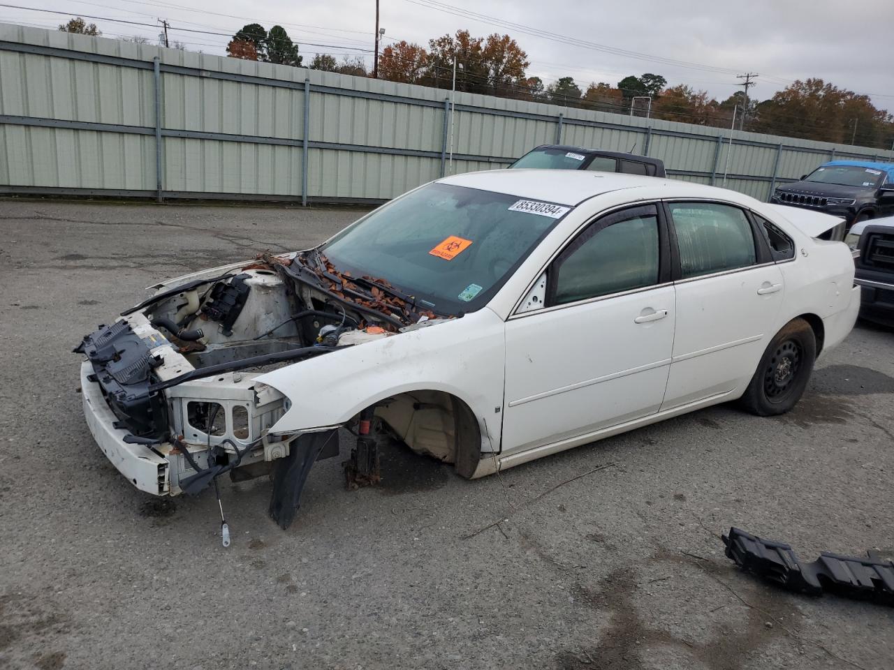 2008 Chevrolet Impala Lt იყიდება Shreveport-ში, LA - Stripped