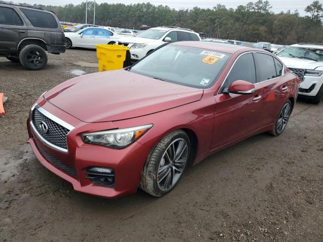  INFINITI Q50 2015 Burgundy