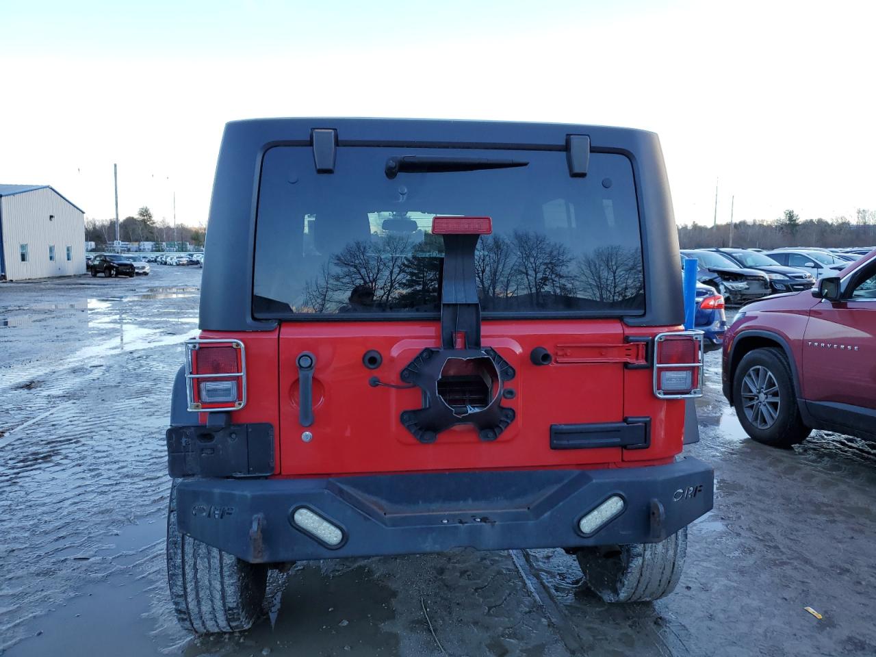 VIN 1C4BJWDG5EL134637 2014 JEEP WRANGLER no.6