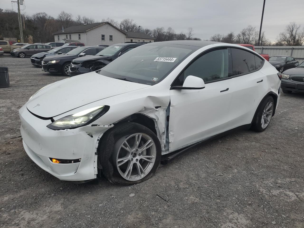 VIN 7SAYGDEE7PF673621 2023 TESLA MODEL Y no.1