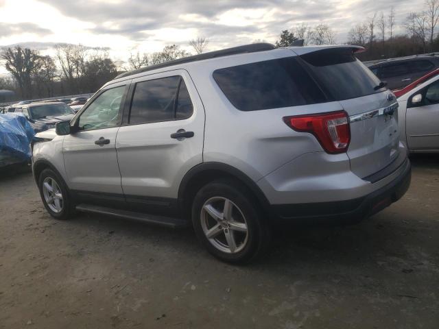  FORD EXPLORER 2018 Silver