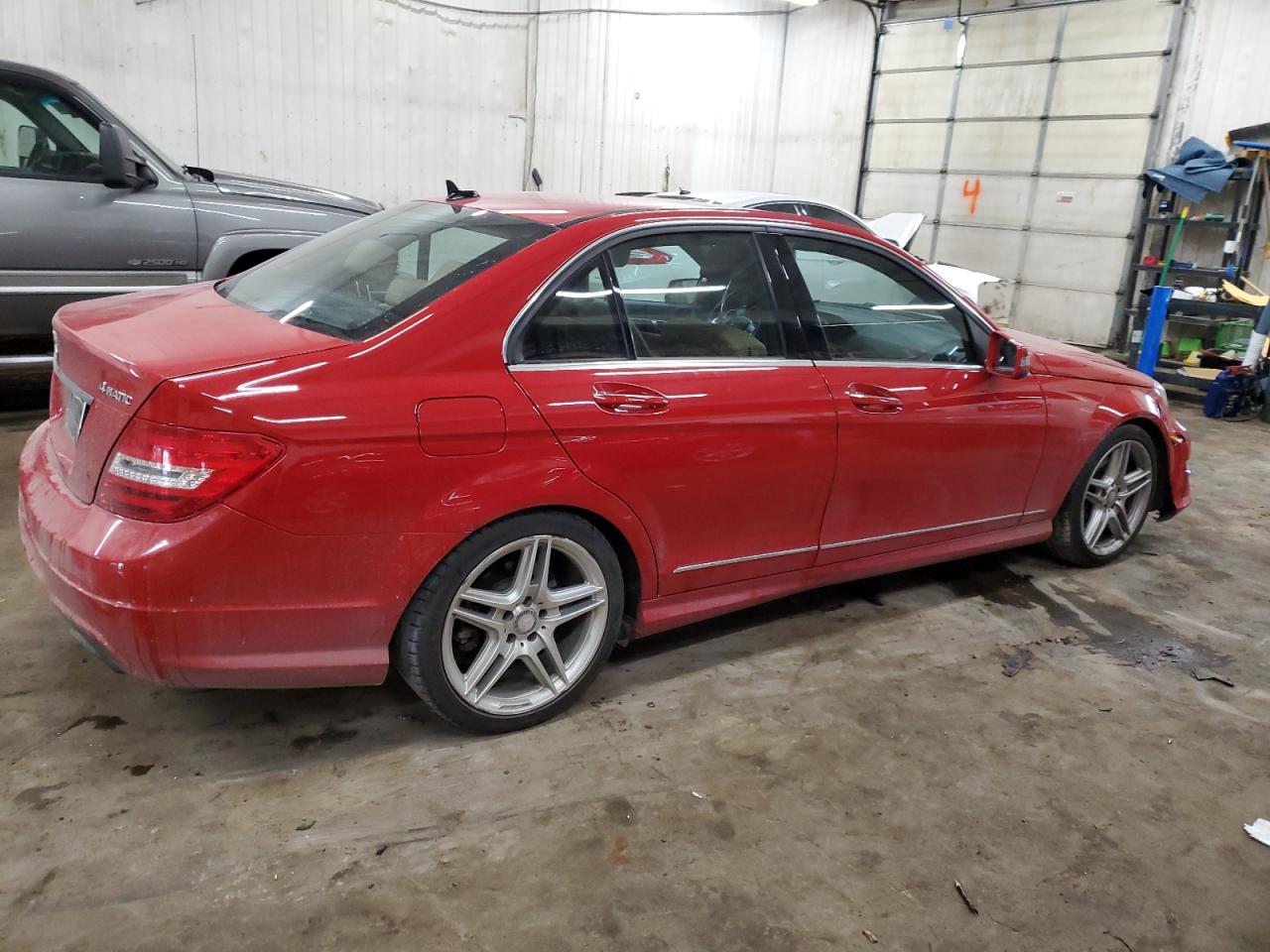 VIN WDDGF8AB8EG226951 2014 MERCEDES-BENZ C-CLASS no.3