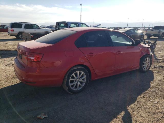  VOLKSWAGEN JETTA 2015 Red