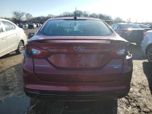  FORD FUSION 2014 Червоний