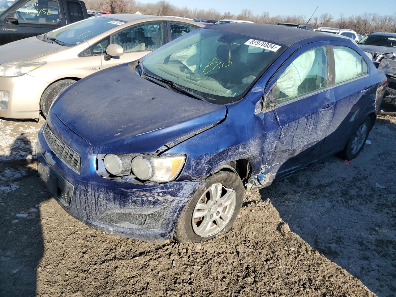2013 Chevrolet Sonic Lt იყიდება Cahokia Heights-ში, IL - Side