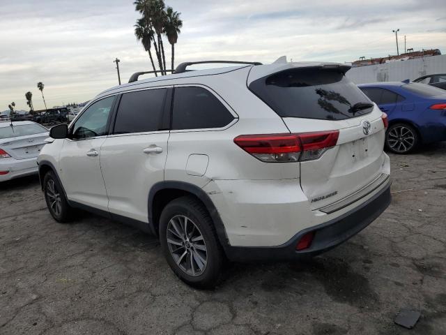  TOYOTA HIGHLANDER 2019 Biały