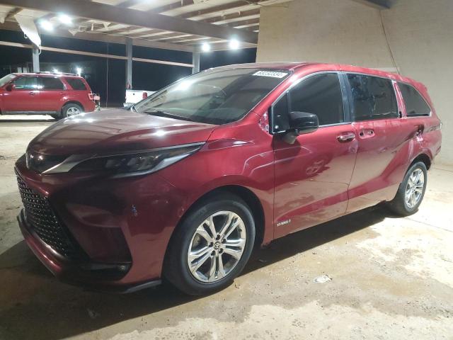  TOYOTA SIENNA 2021 Червоний