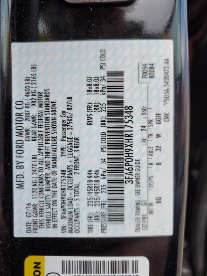 2017 Ford Fusion - Image 12