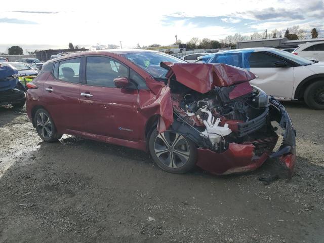  NISSAN LEAF 2019 Red