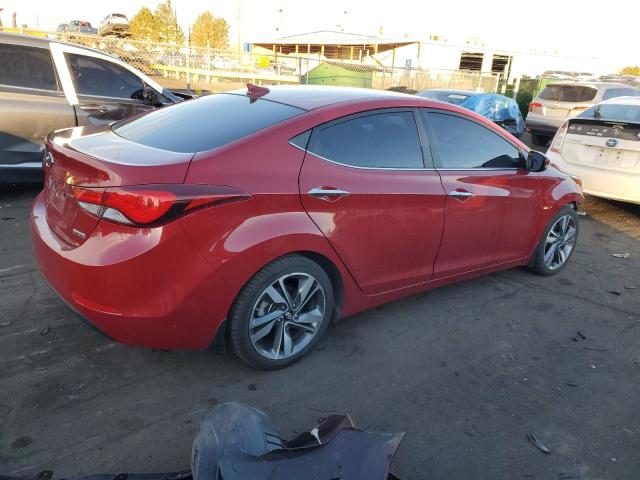  HYUNDAI ELANTRA 2016 Red