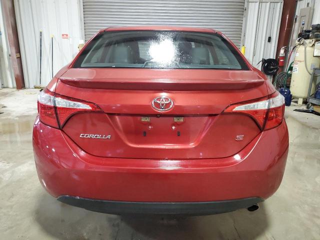  TOYOTA COROLLA 2015 Czerwony