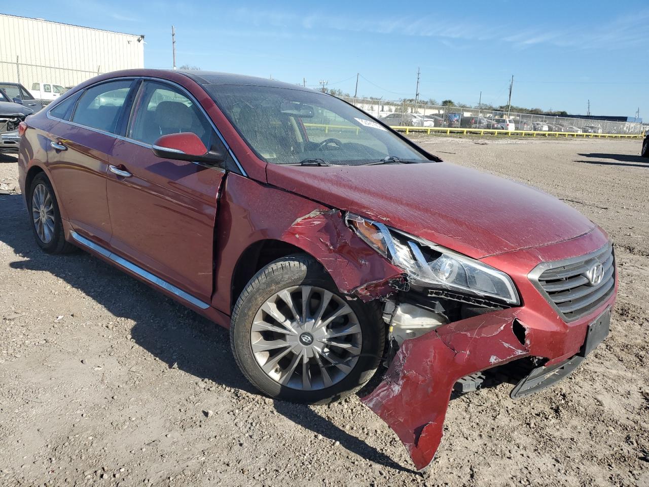 VIN 5NPE34AF9FH012487 2015 HYUNDAI SONATA no.4