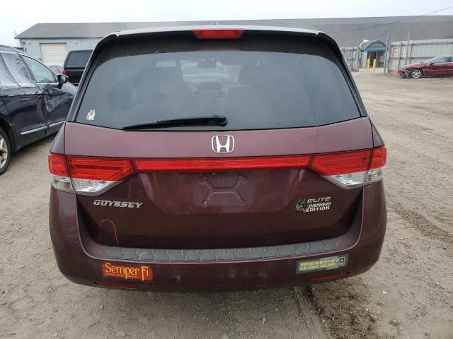 Минивэны HONDA ODYSSEY 2016 Красный