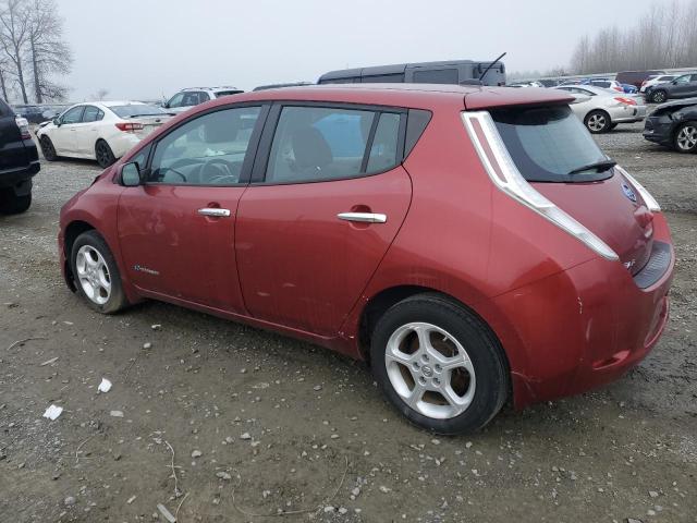 Хэтчбеки NISSAN LEAF 2015 Красный