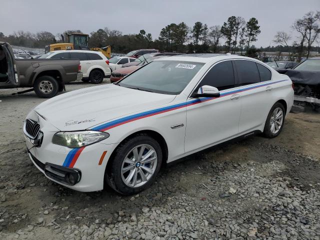  BMW 5 SERIES 2015 White