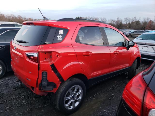  FORD ECOSPORT 2020 Red