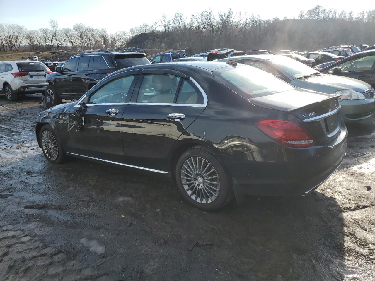 55SWF4KB7FU036436 2015 MERCEDES-BENZ C CLASS - Image 2