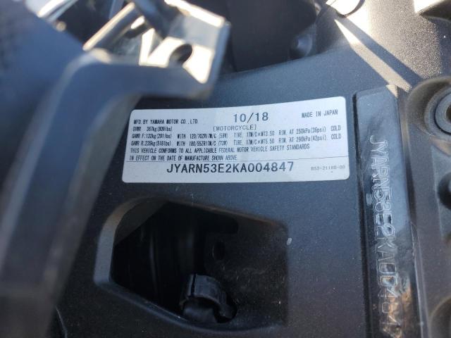 2019 YAMAHA MT09 