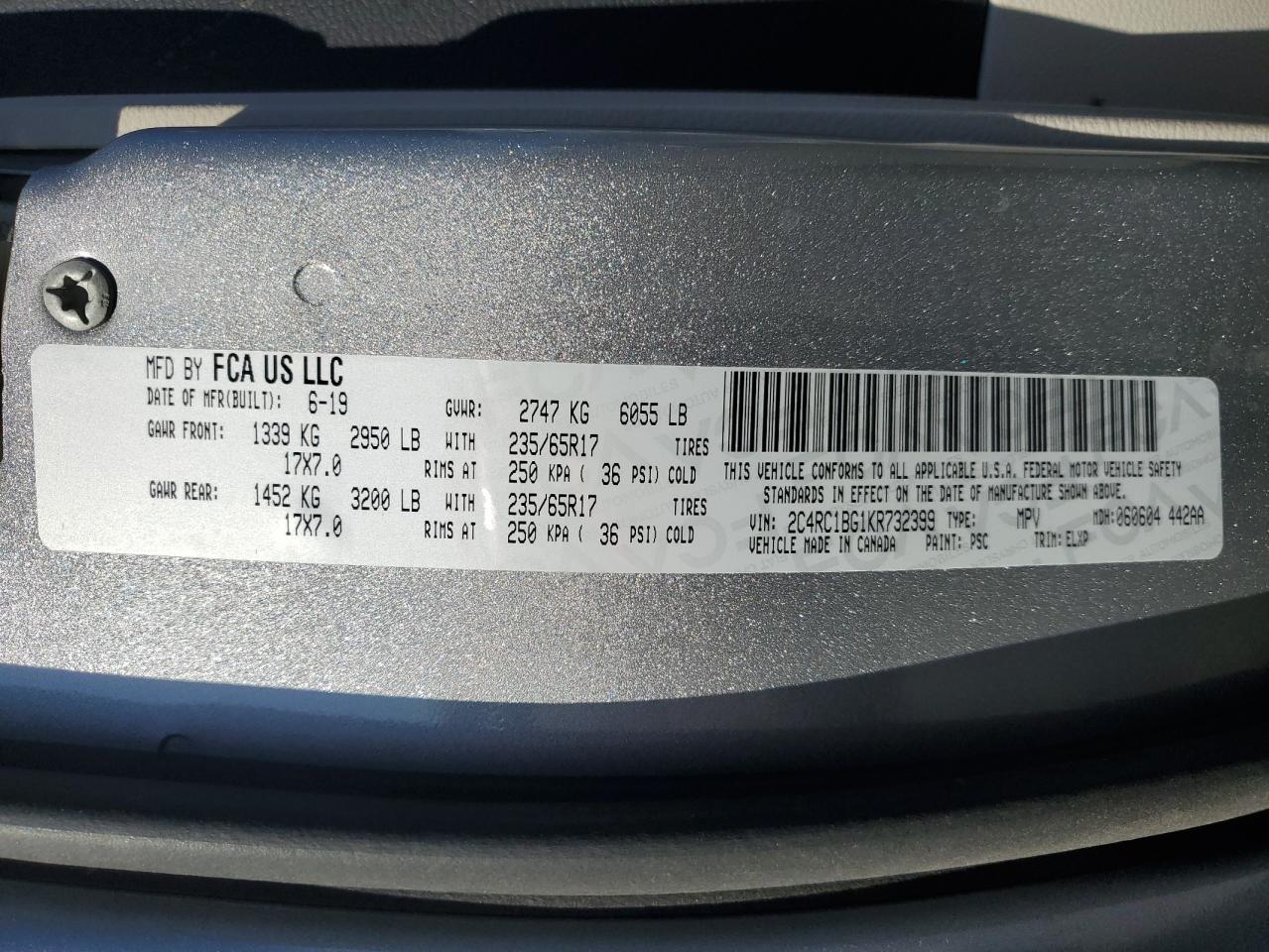 2019 Chrysler Pacifica - Image 13