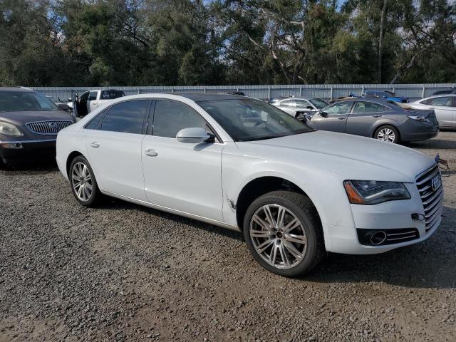  AUDI A8 2014 Белы