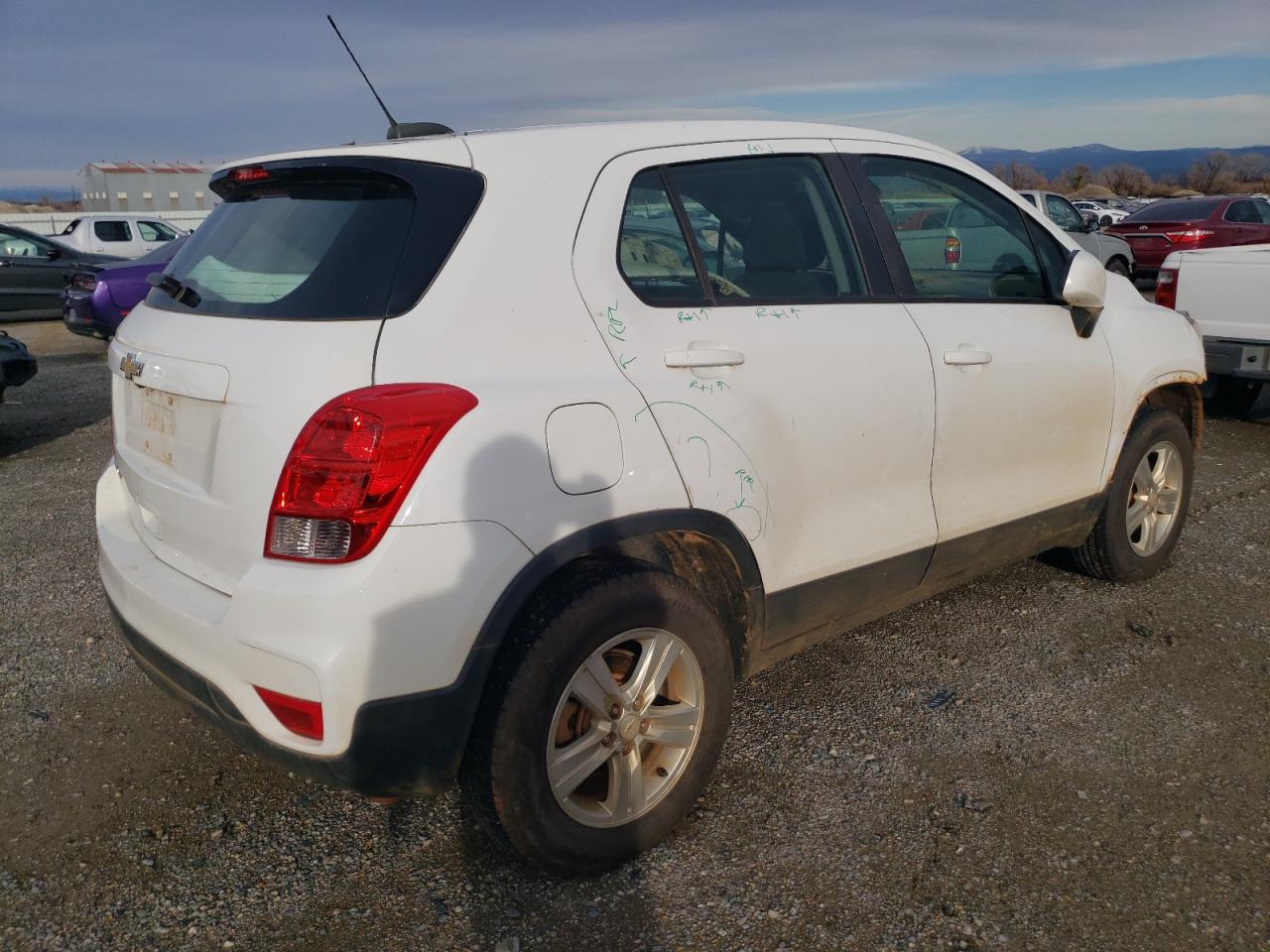 VIN KL7CJNSB1LB086723 2020 CHEVROLET TRAX no.3