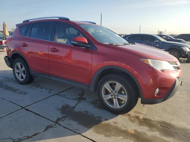  TOYOTA RAV4 2015 Красный