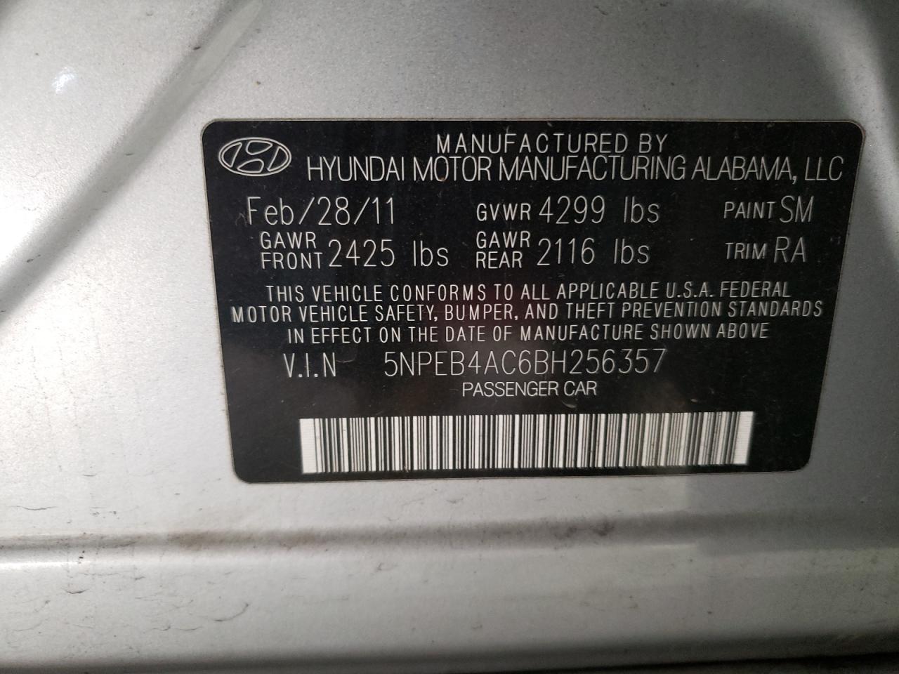 2011 Hyundai Sonata - Image 12