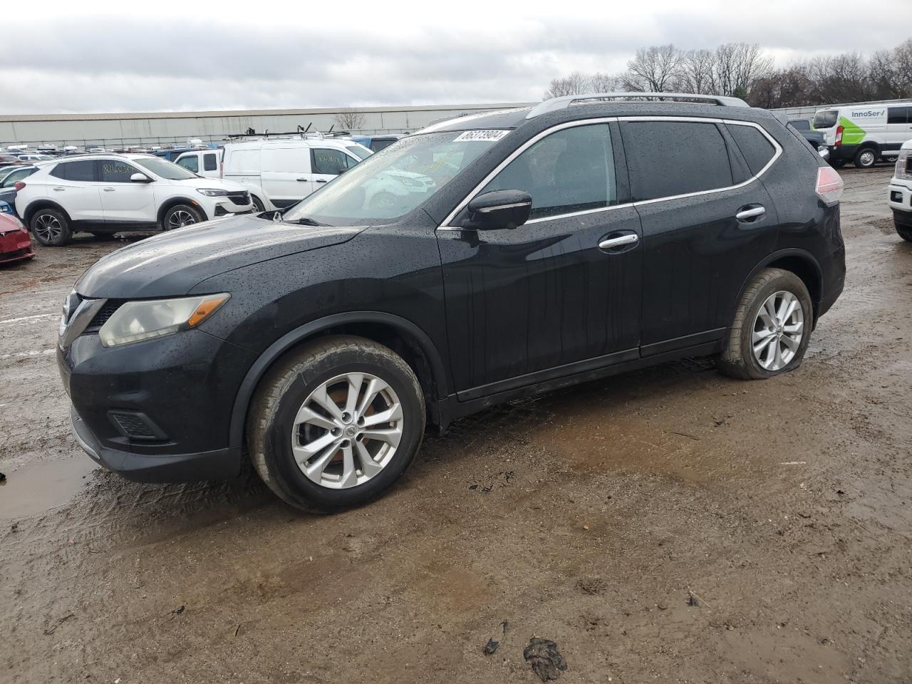 2015 Nissan Rogue S продається в Davison, MI - Rear End