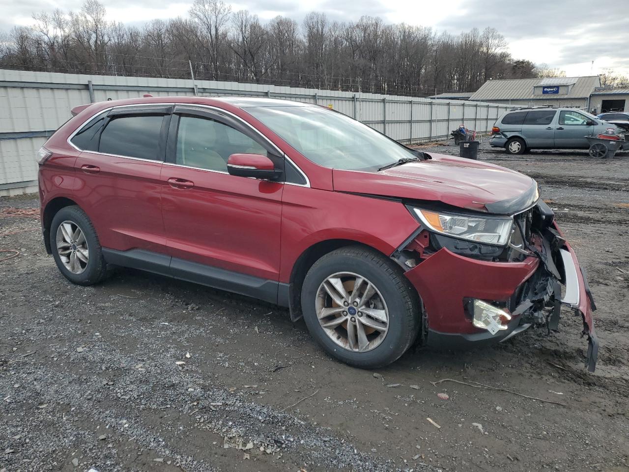 VIN 2FMTK4J97FBC22470 2015 FORD EDGE no.4