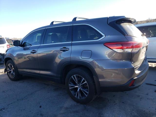  TOYOTA HIGHLANDER 2018 Szary