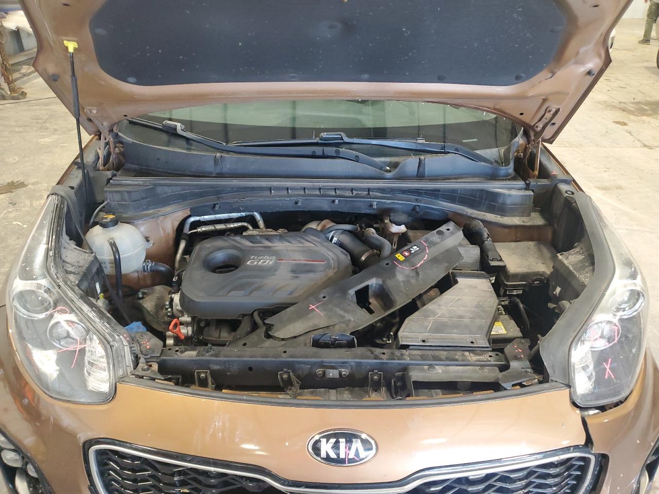 VIN KNDPRCA63H7169988 2017 KIA SPORTAGE no.12