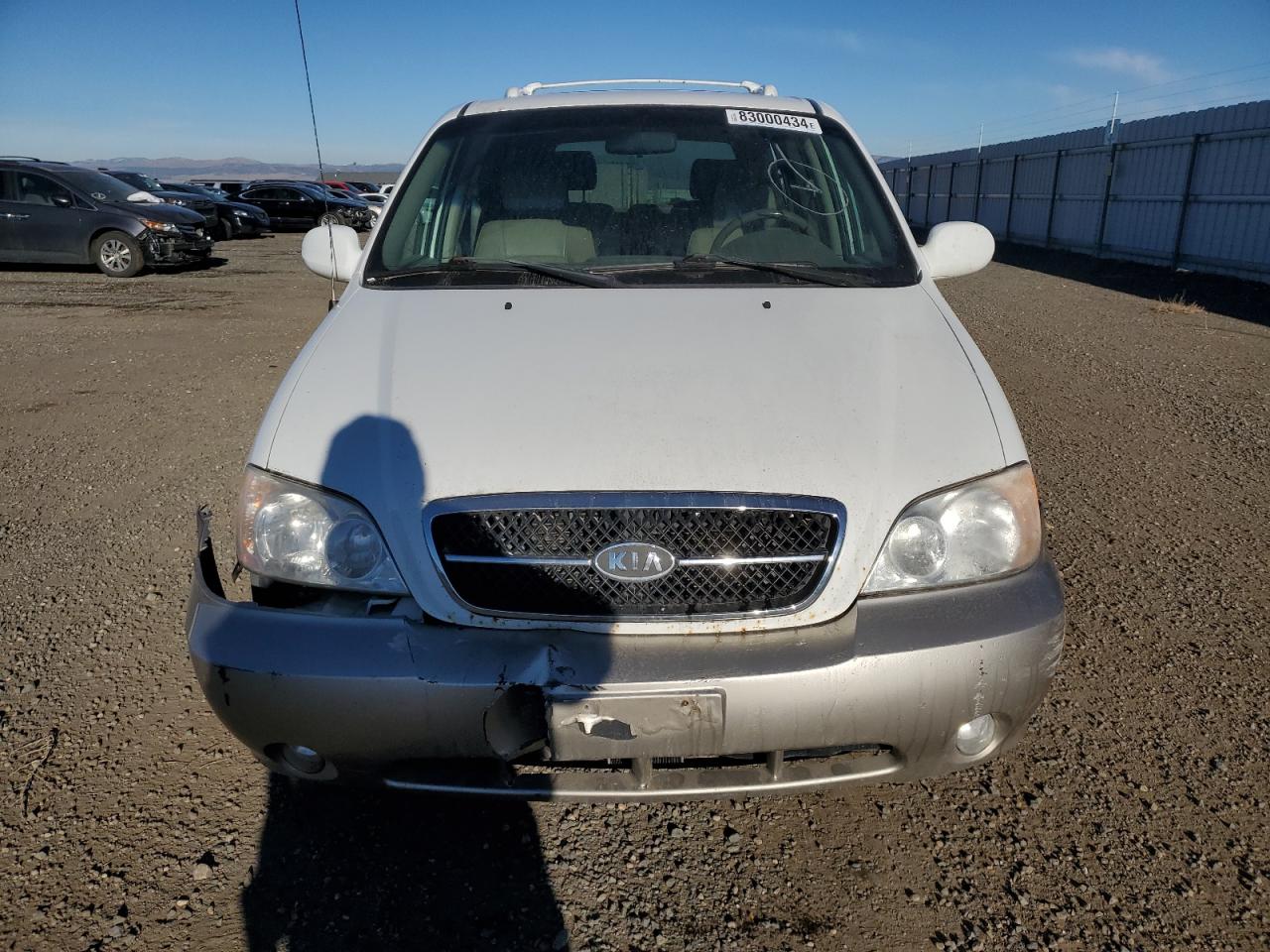 2005 Kia Sedona Ex VIN: KNDUP132756691449 Lot: 83000434