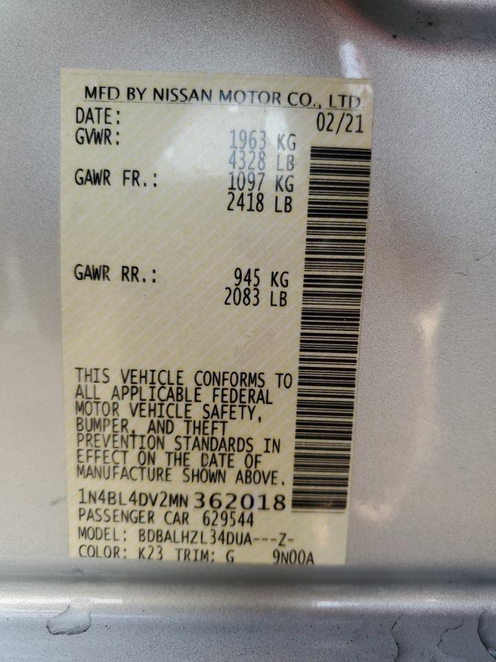 2021 Nissan Altima - Image 13