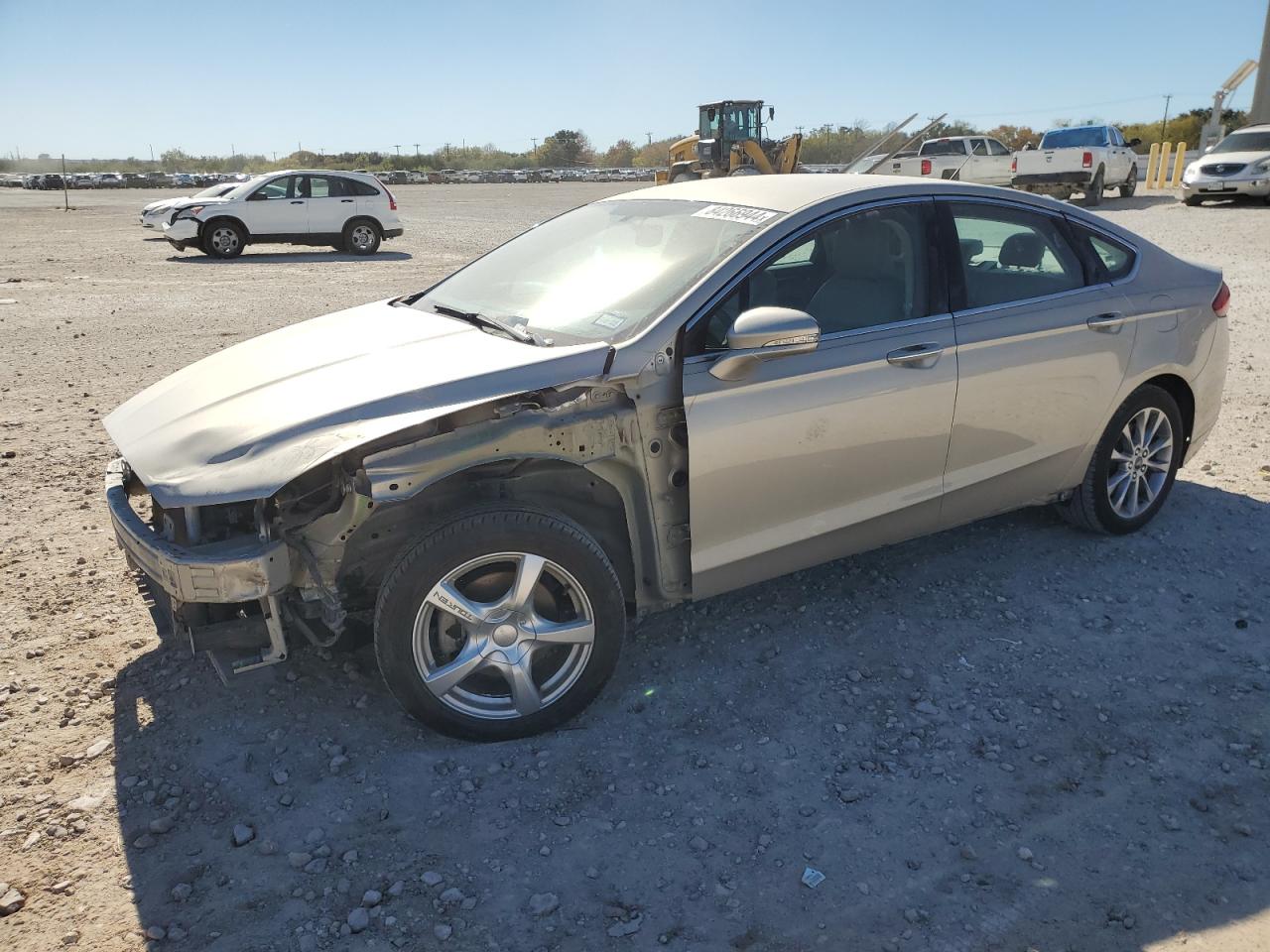 VIN 3FA6P0HDXHR124386 2017 FORD FUSION no.1