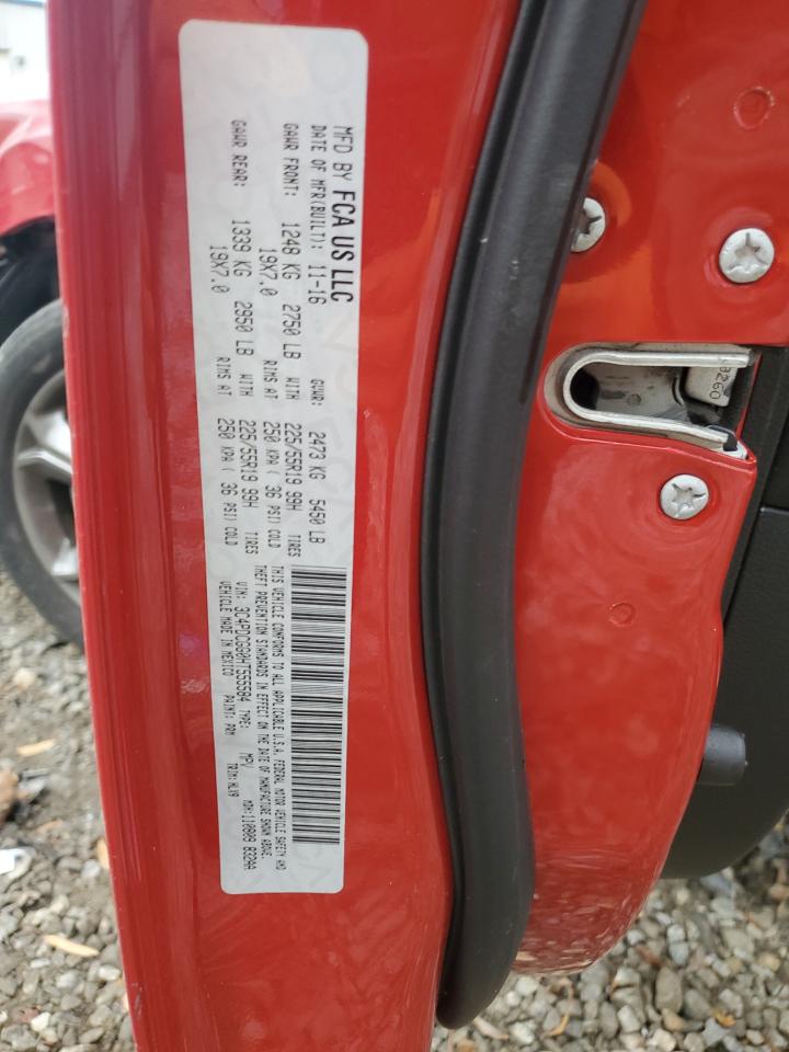 2017 Dodge Journey Crossroad VIN: 3C4PDCGG0HT555584 Lot: 85881614