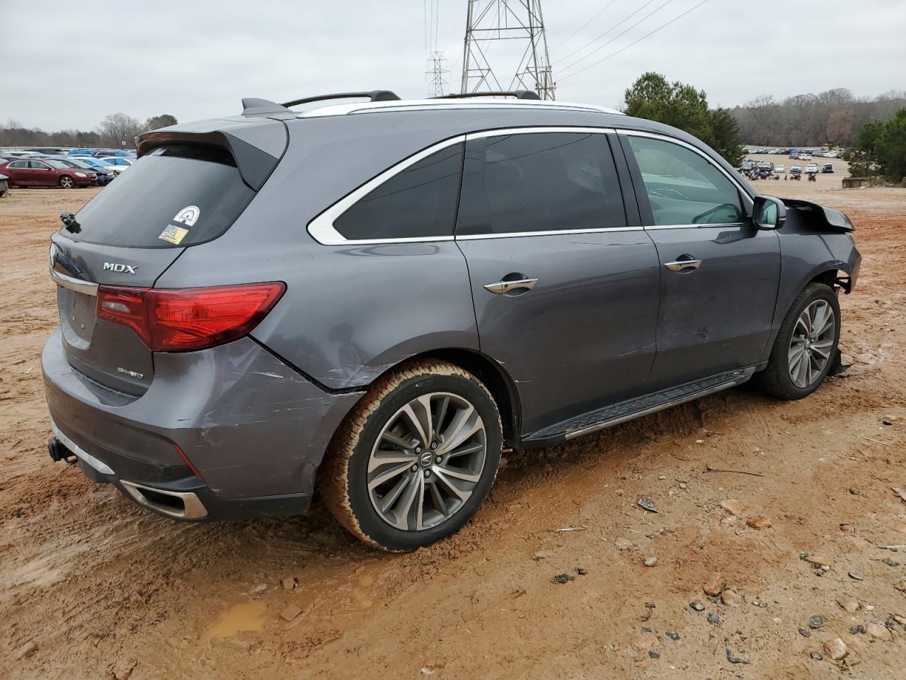 VIN 5FRYD4H79HB020288 2017 ACURA MDX no.3