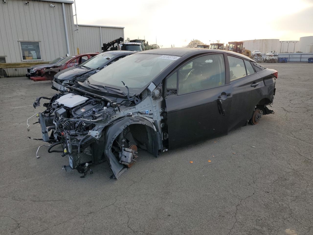 2022 Toyota Prius Night Shade de vânzare în Martinez, CA - Vandalism