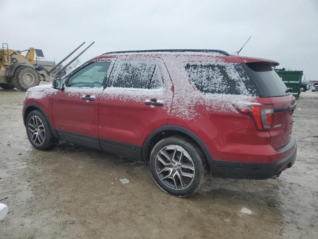  FORD EXPLORER 2018 Бургунди