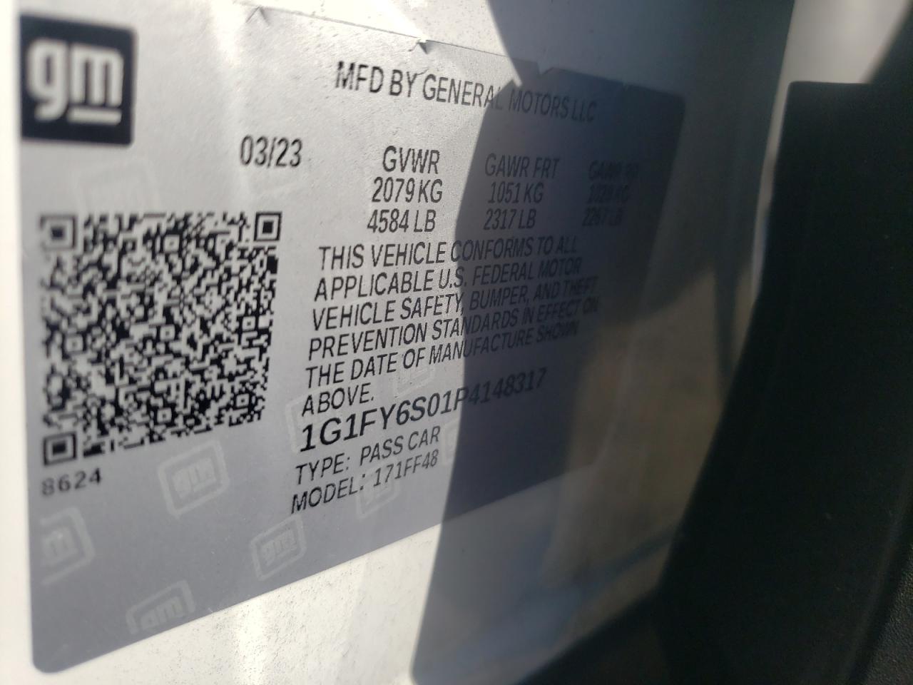 Chevrolet Bolt 2023 -auction- 11