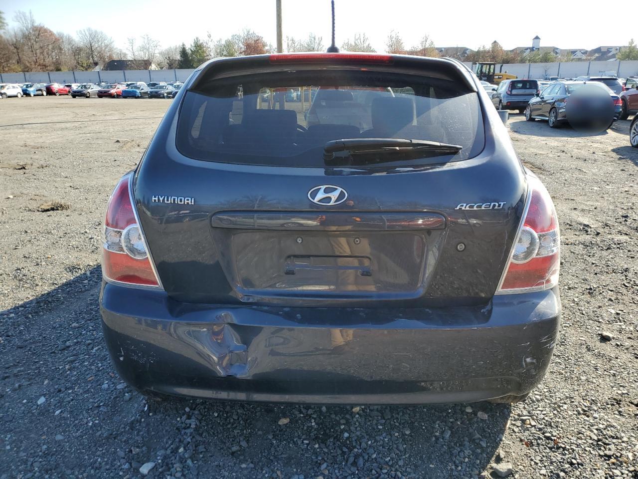 2010 Hyundai Accent Blue VIN: KMHCM3AC8AU163948 Lot: 84078474