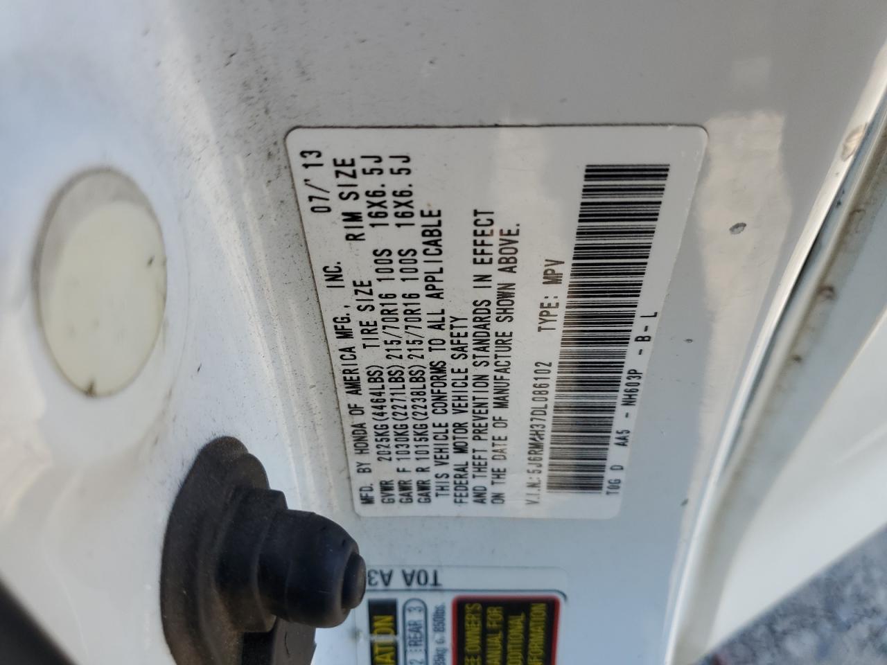 2013 Honda CR-V - Image 14